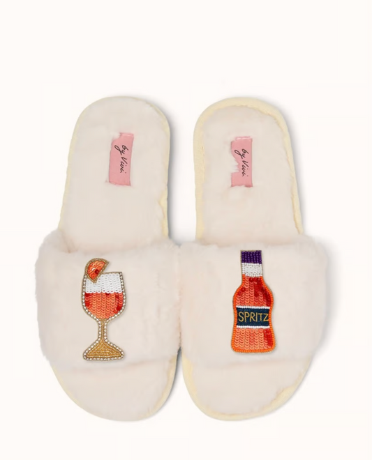 Cozy Slippers Ecru Aperol Spritz