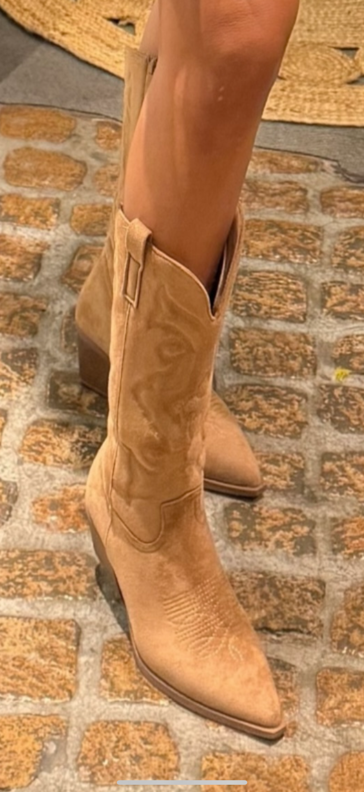 Cowboy Stiefel Camel