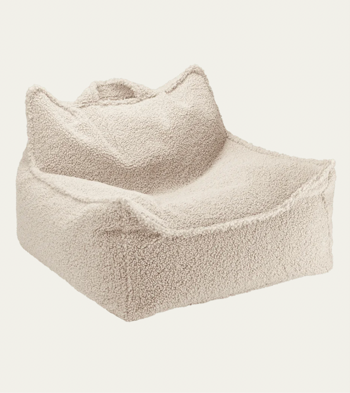 Wigiwama Sitzsack Sessel Teddy in Biscuit
