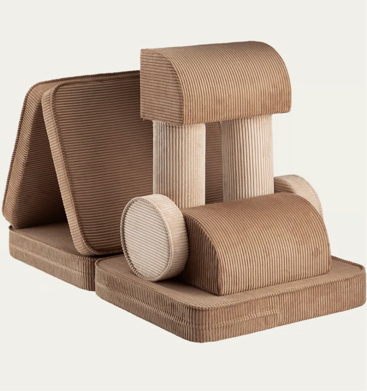 Wigiwama Spielsofa Cord Toffee