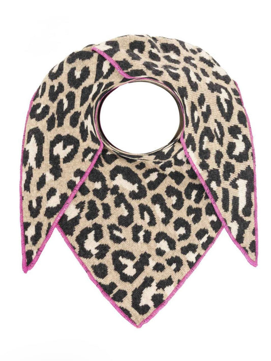 Zwillingsherz Dreieckstuch LACEY LEO mit Kaschmir