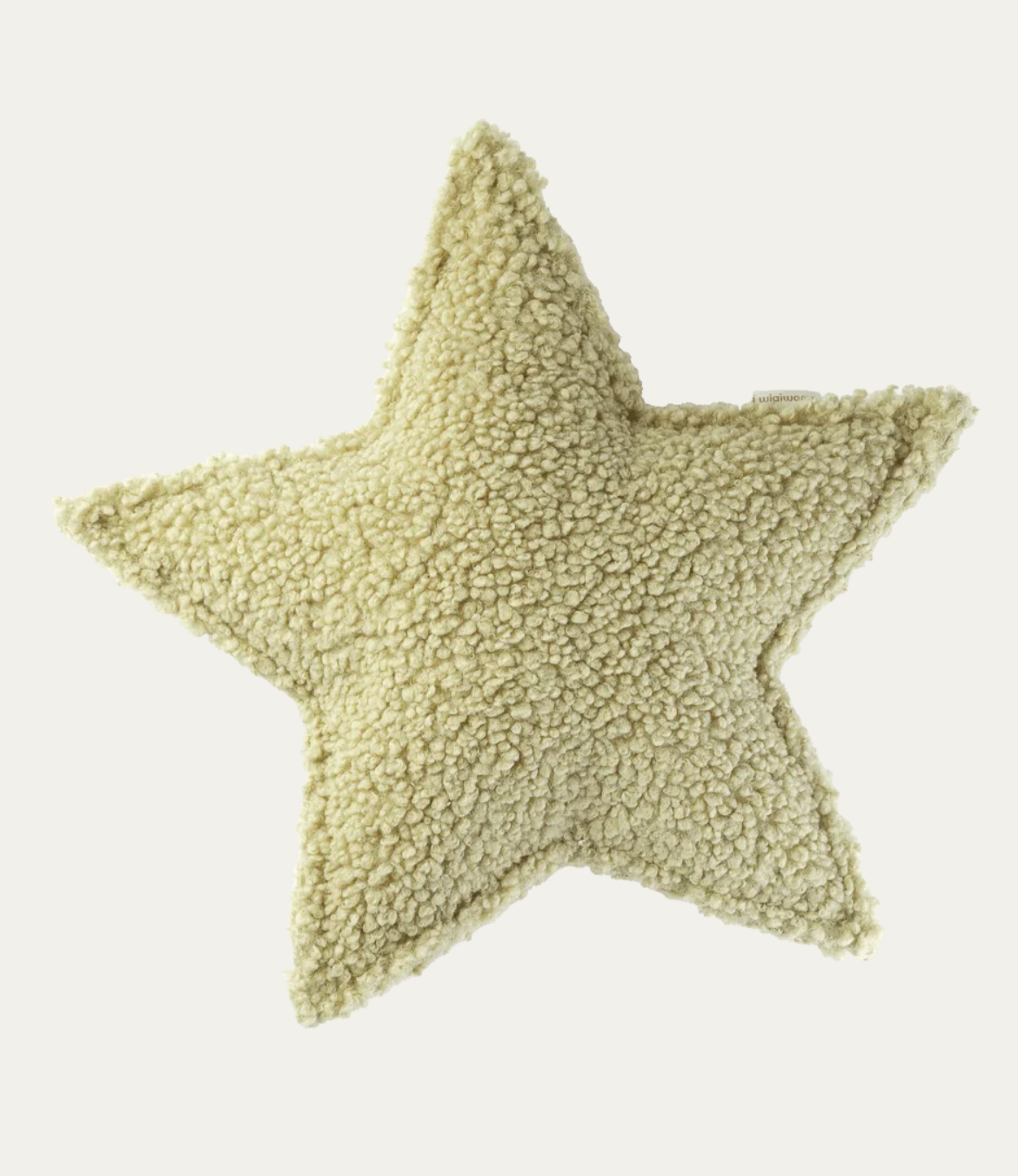 Wigiwama Stern Kissen Teddy Matcha