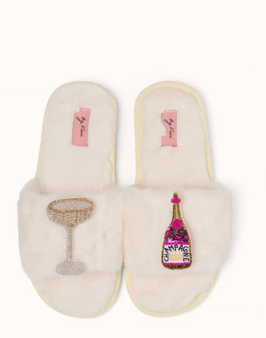 Cozy Slippers Ecru Champagne