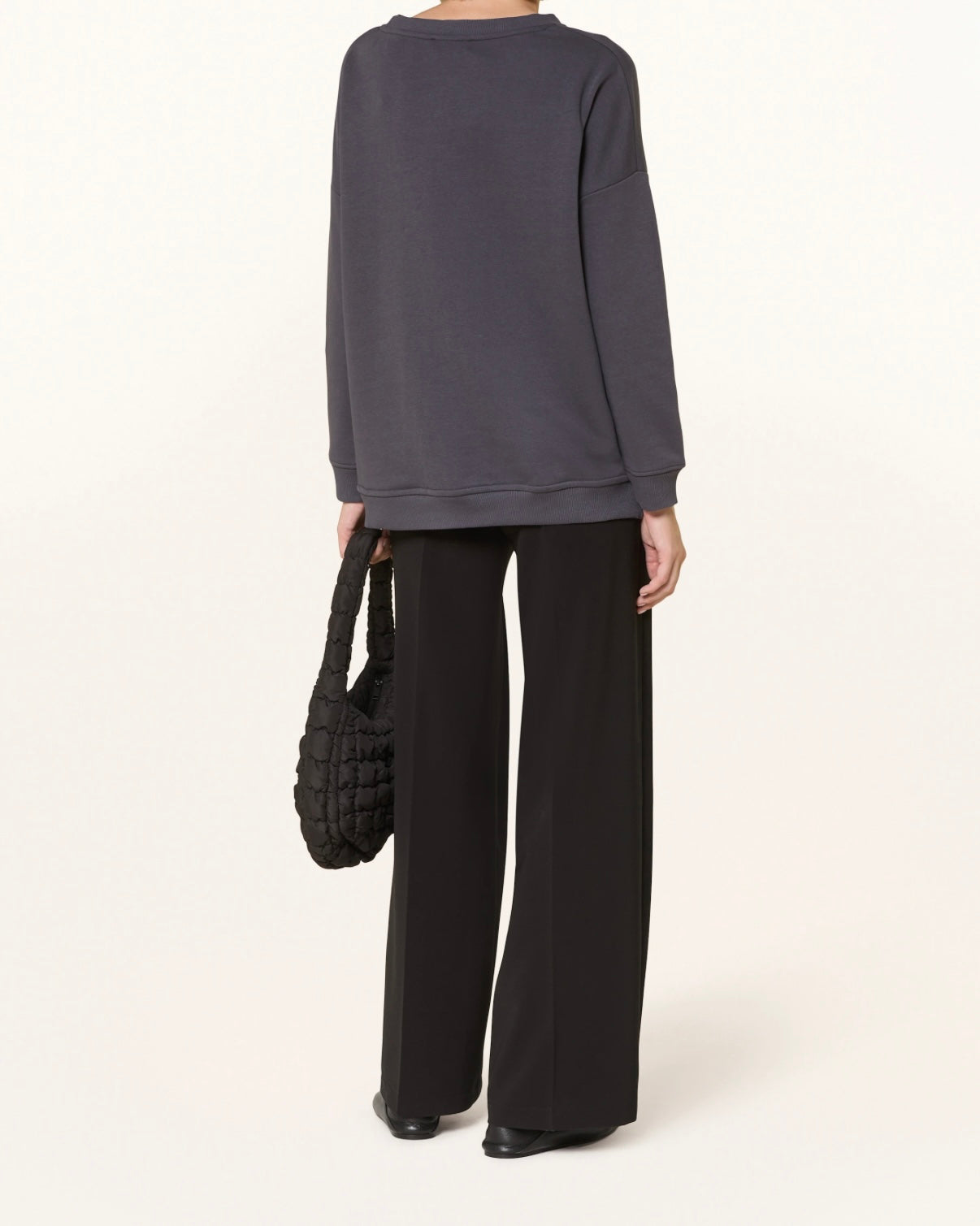 Miss Goodlife Sweatshirt L(I)EBE! in Anthrazit