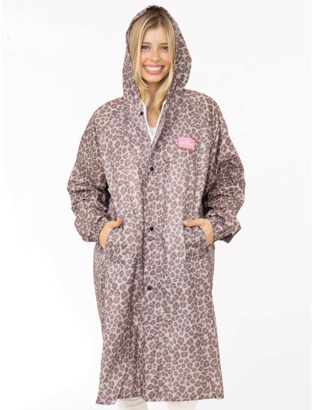 Zwillingsherz Regenmantel LEO anthrazit