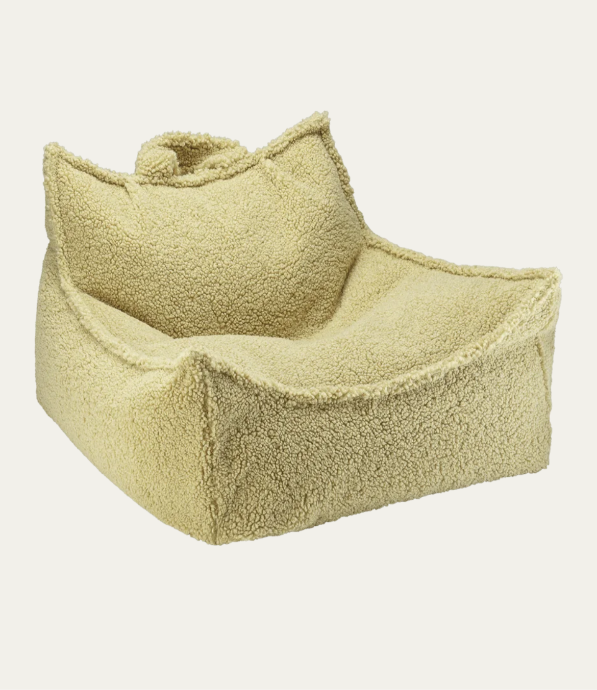 Wigiwama Sitzsack Sessel Teddy in Matcha
