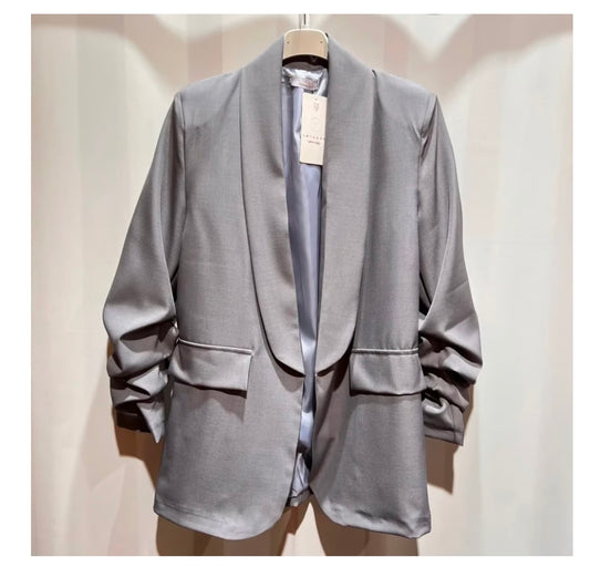 Blazer Casual in grau