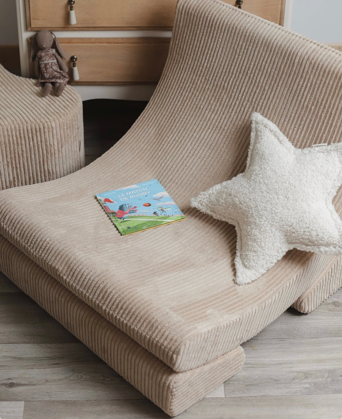 Wigiwama Moon Chair Cord Brown Sugar