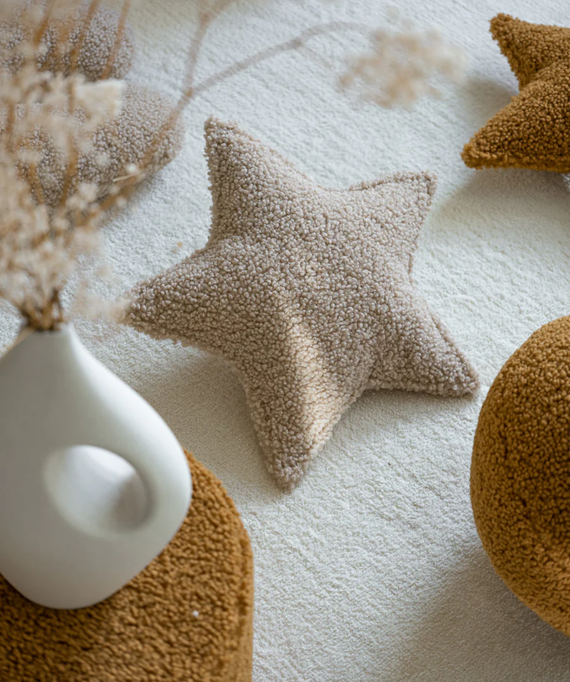 Wigiwama Stern Kissen Teddy Biscuit