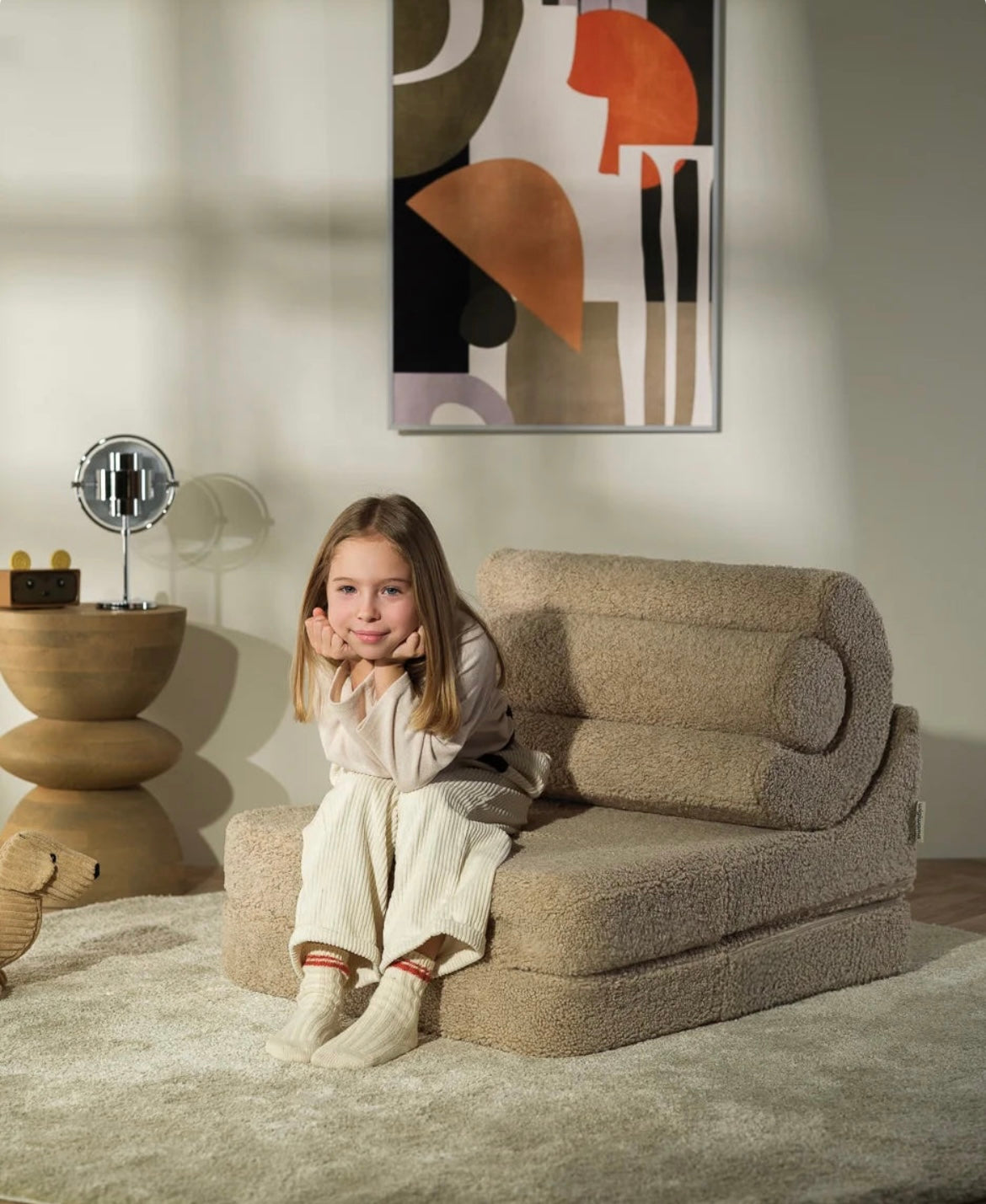 Flipster Modul Sessel Teddy Biscuit