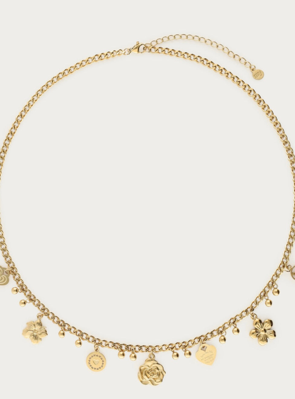 My Jewellery Botanical Kette mit Candy Blumen gold