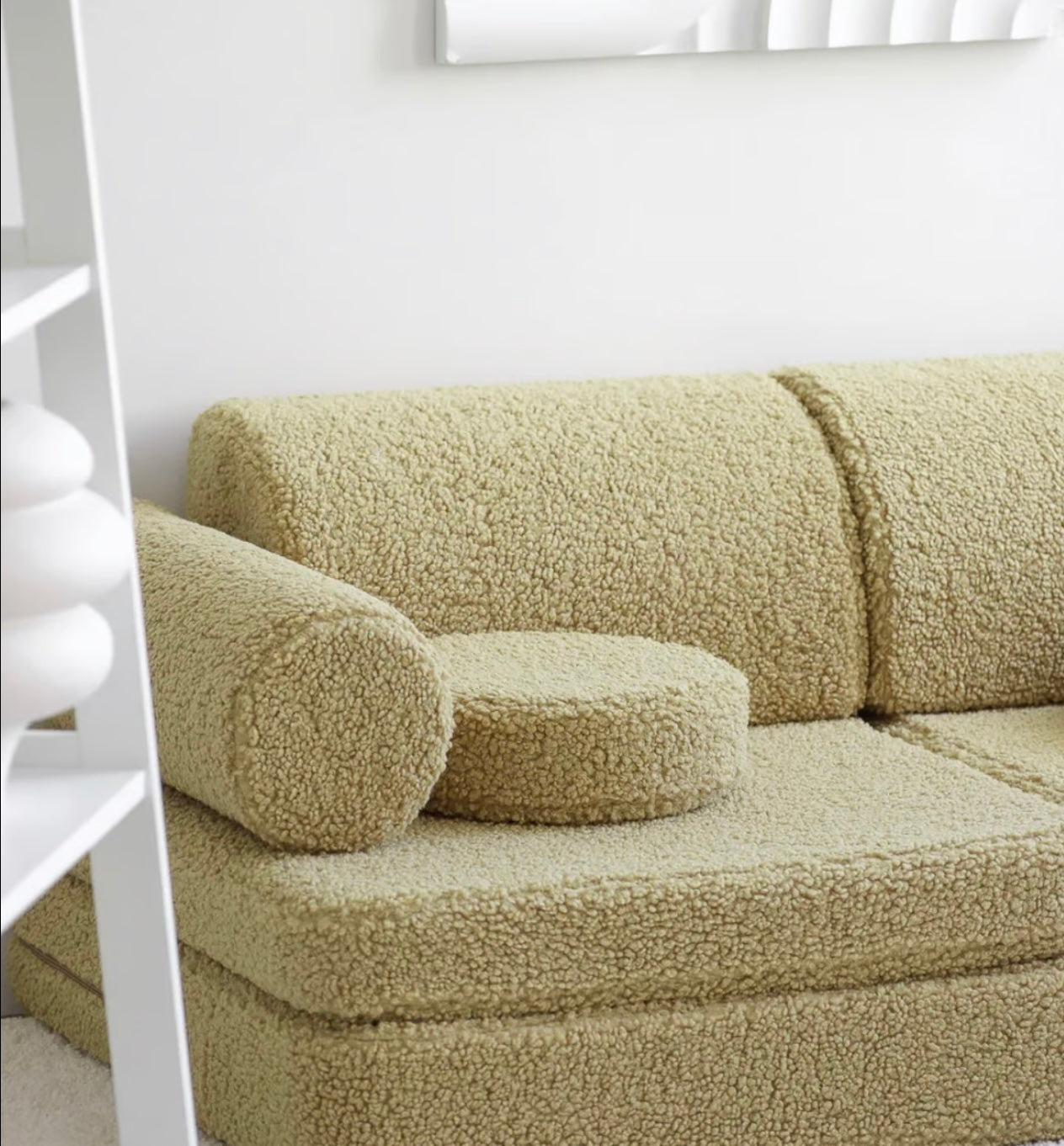 Wigiwama Spielsofa Teddy in Matcha