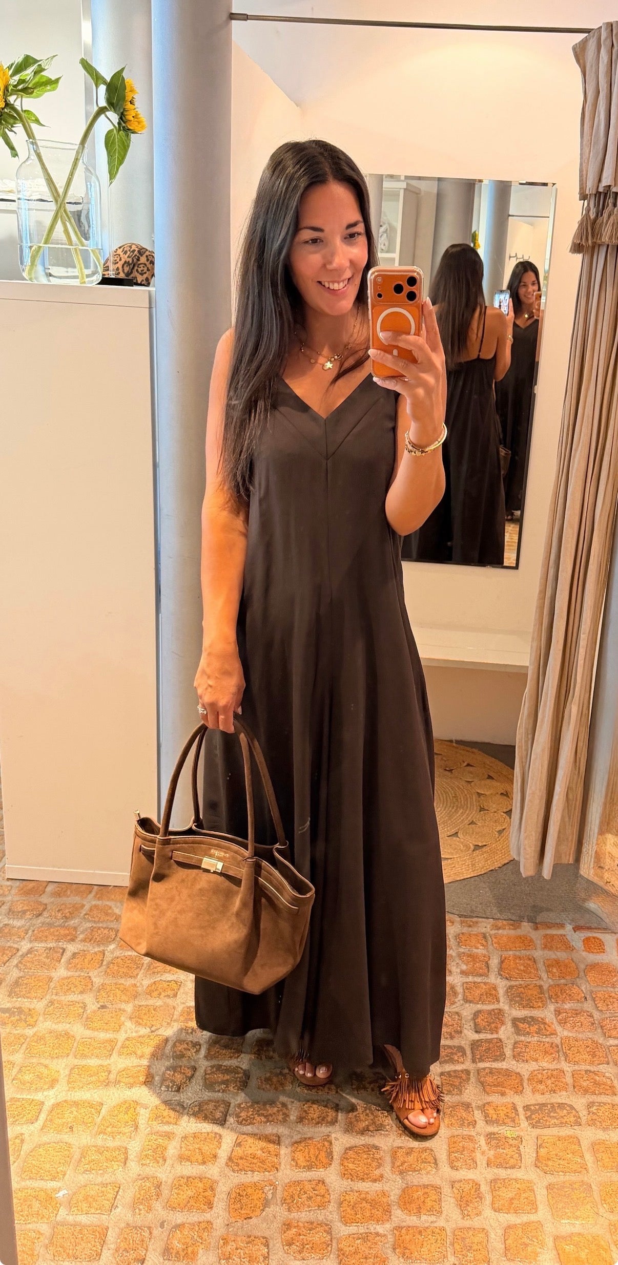 JUMPSUIT BROWN