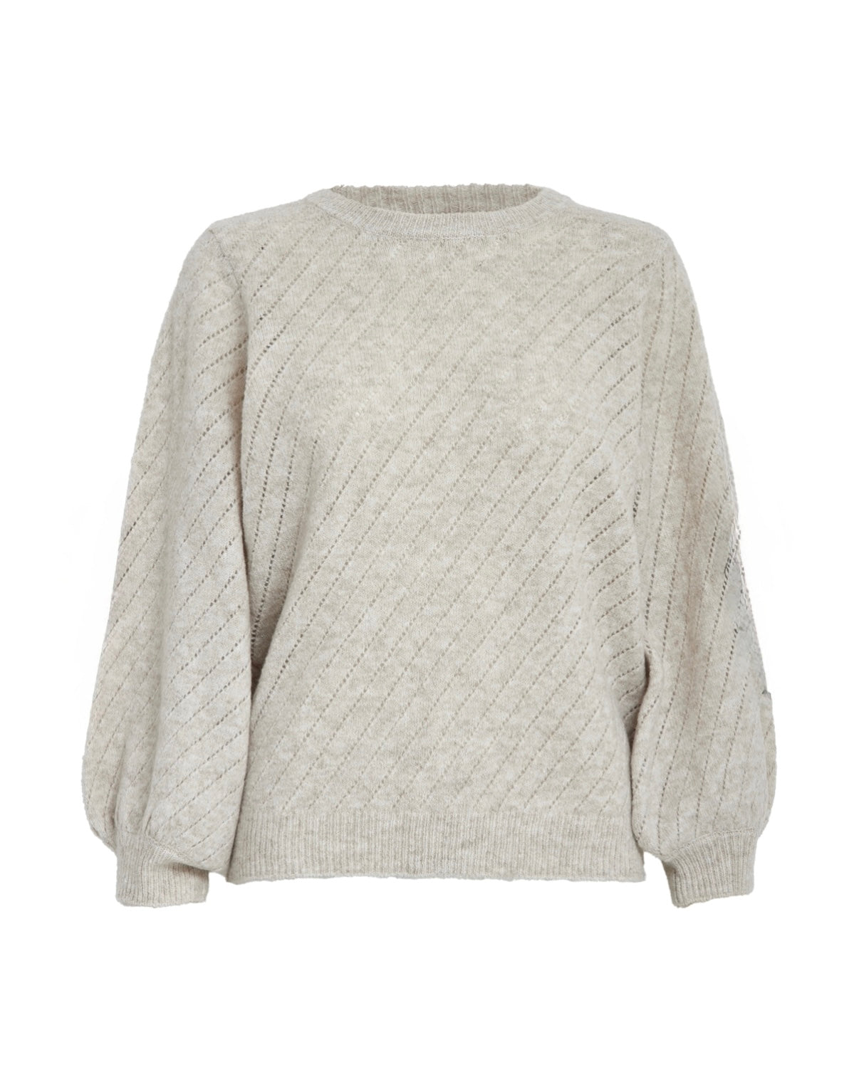 Peppercorn Pullover in beige melange