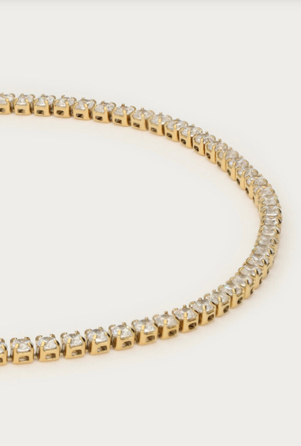 My Jewellery Armband mit Strasssteinen gold