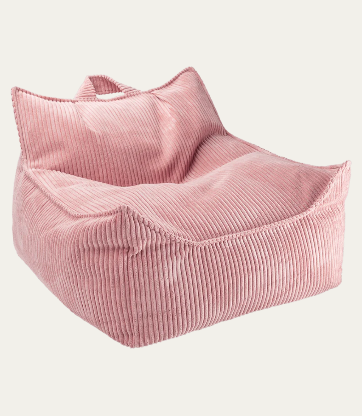 Wigiwama Sitzsack Sessel Cord Rosa Mousse Altrosa