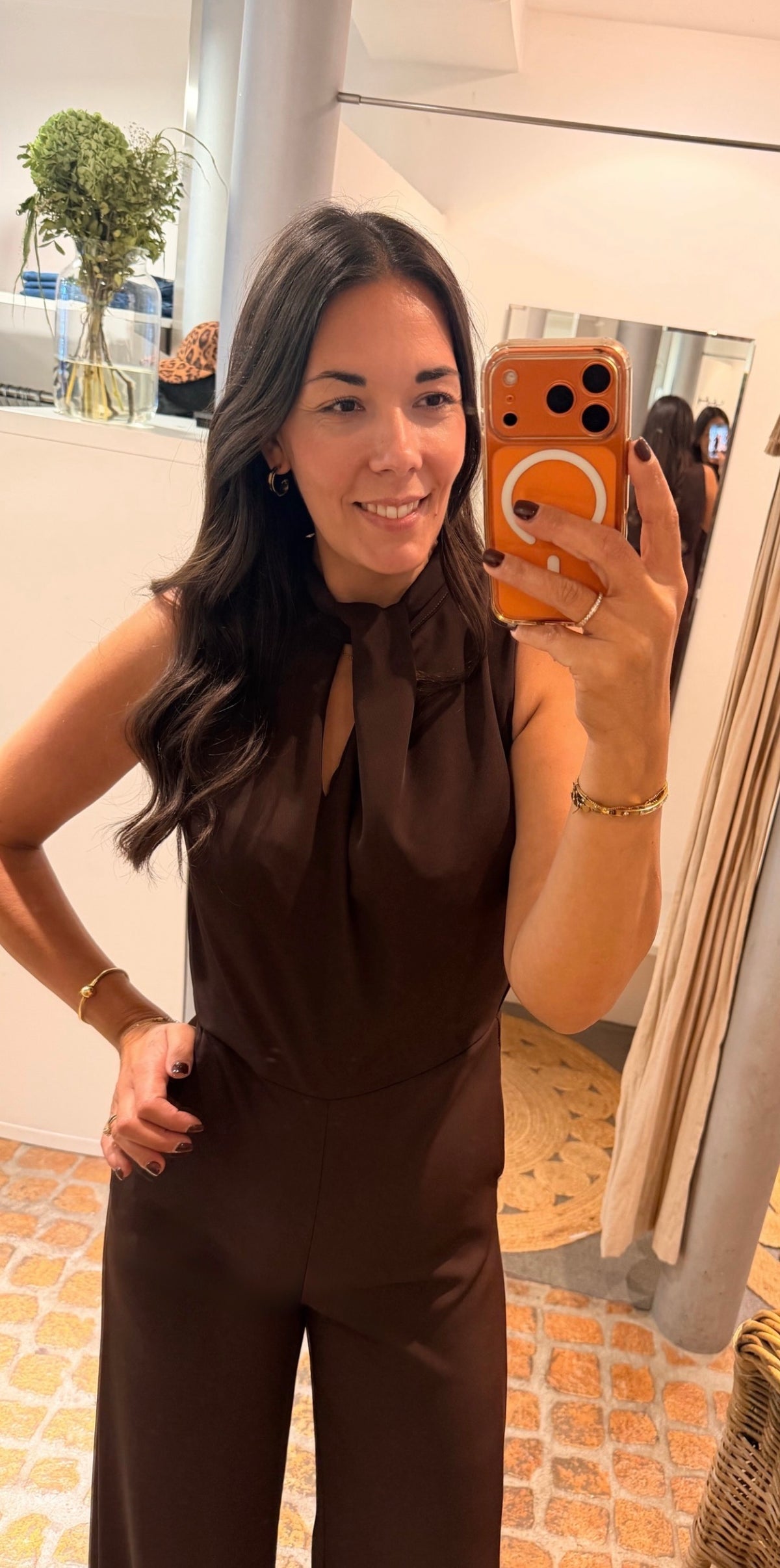 OVERALL DARK BROWN