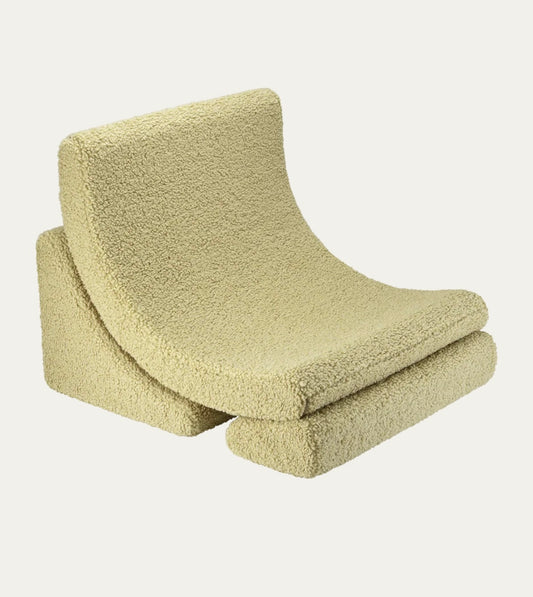 Wigiwama Moon Chair Teddy Matcha