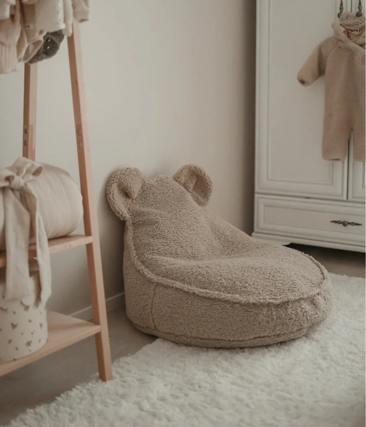 Wigiwama Sitzsack Bär Teddy Biscuit