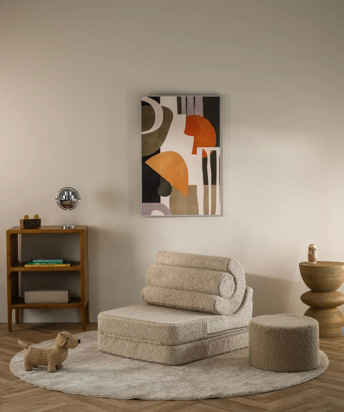 Flipster Modul Sessel Teddy Biscuit