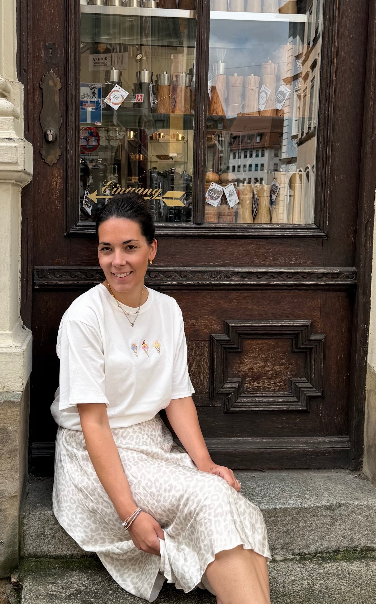 Satinrock Leo Champagner