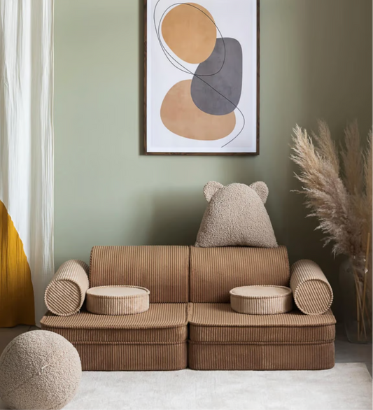 Wigiwama Spielsofa Cord Toffee
