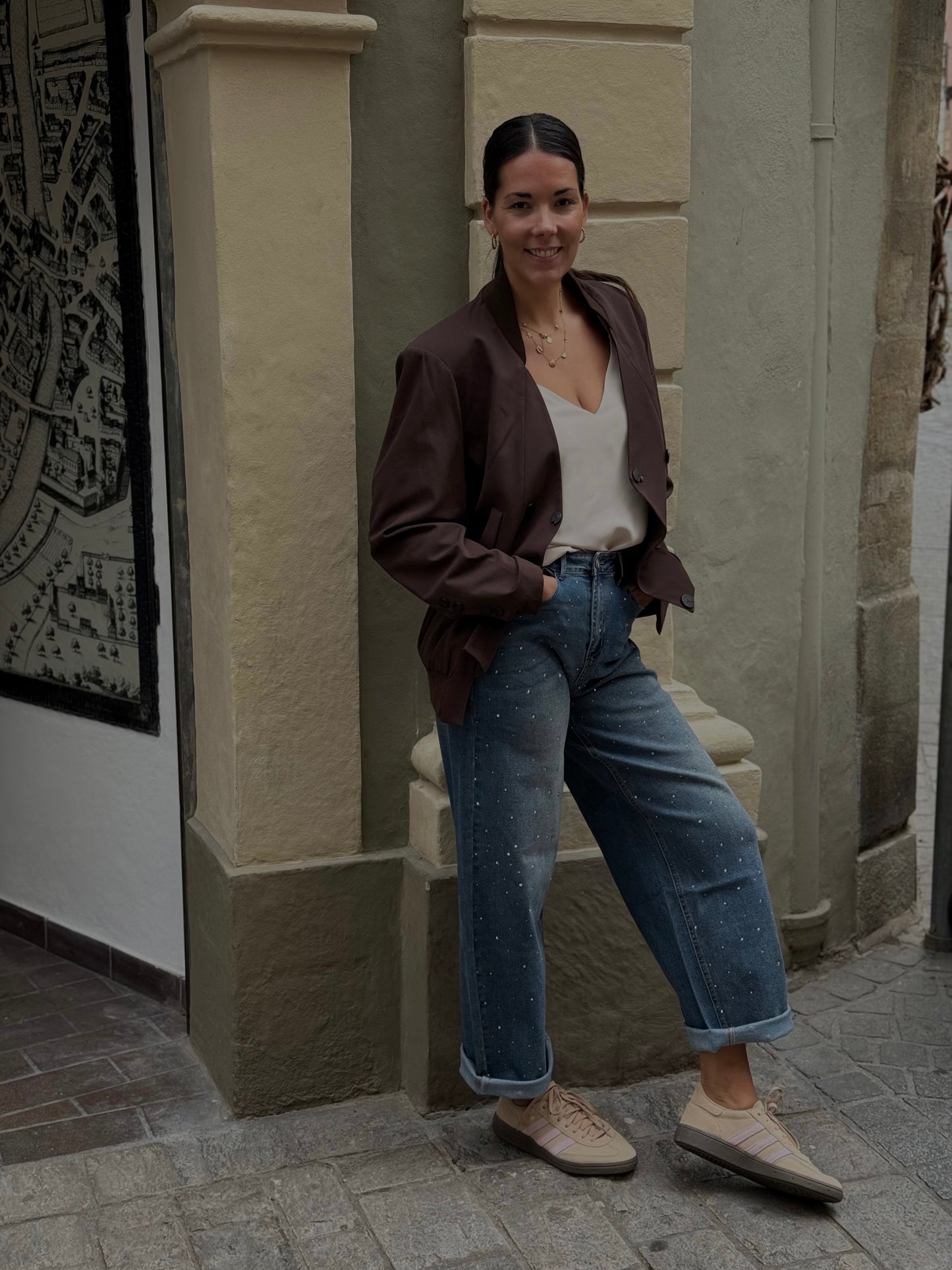 Blazer Sporty in schokobraun