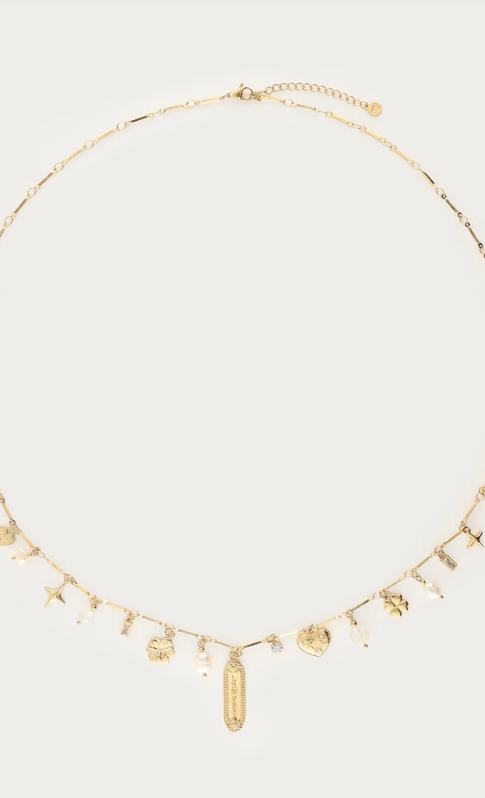 My Jewellery Mystic lange Kette mit Anhängern L’amour gold