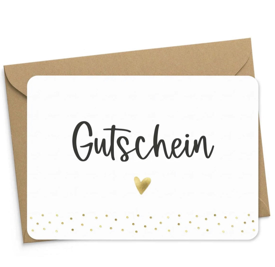 Gutschein ♡