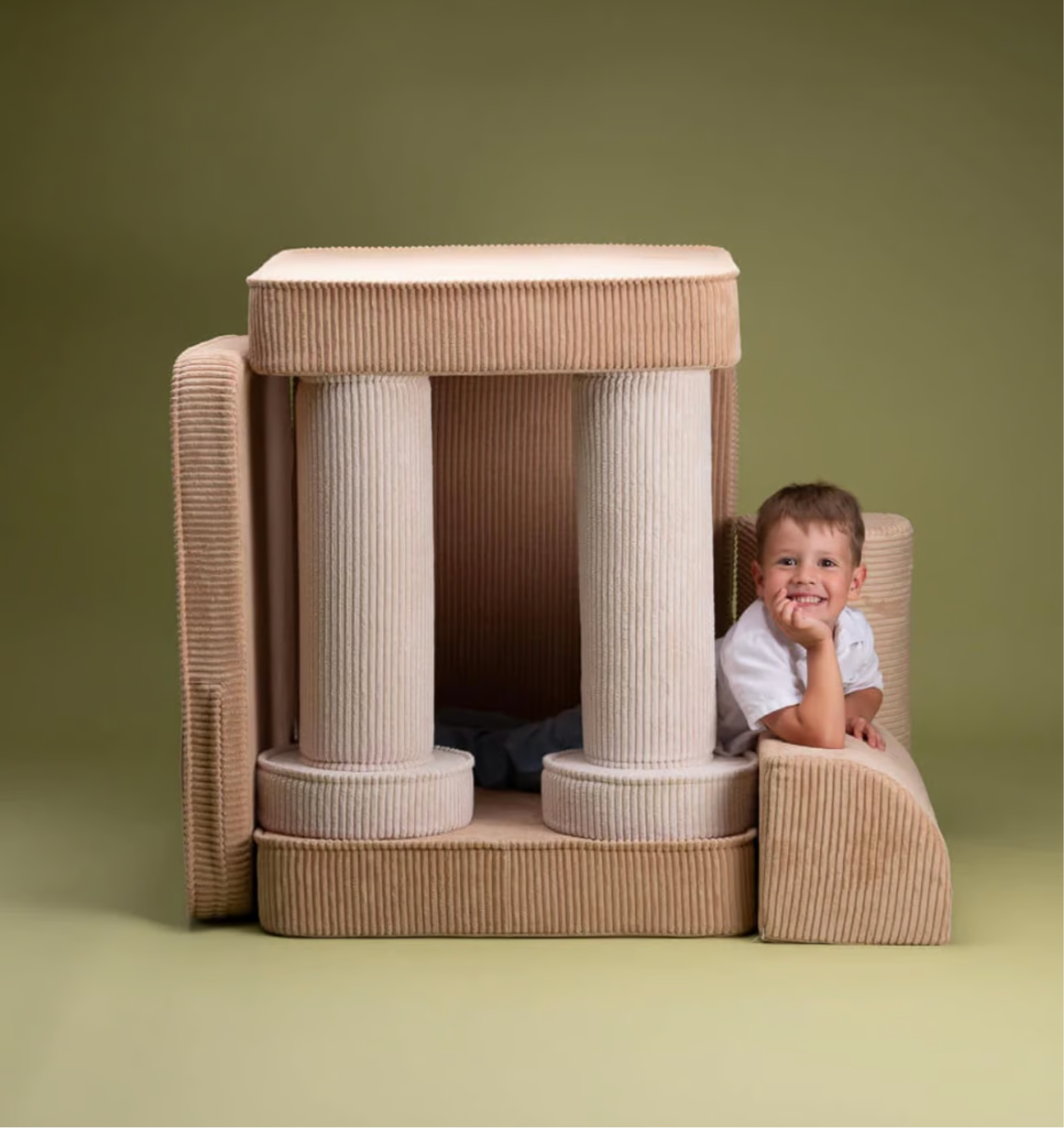 Wigiwama Spielsofa Cord Brown Sugar