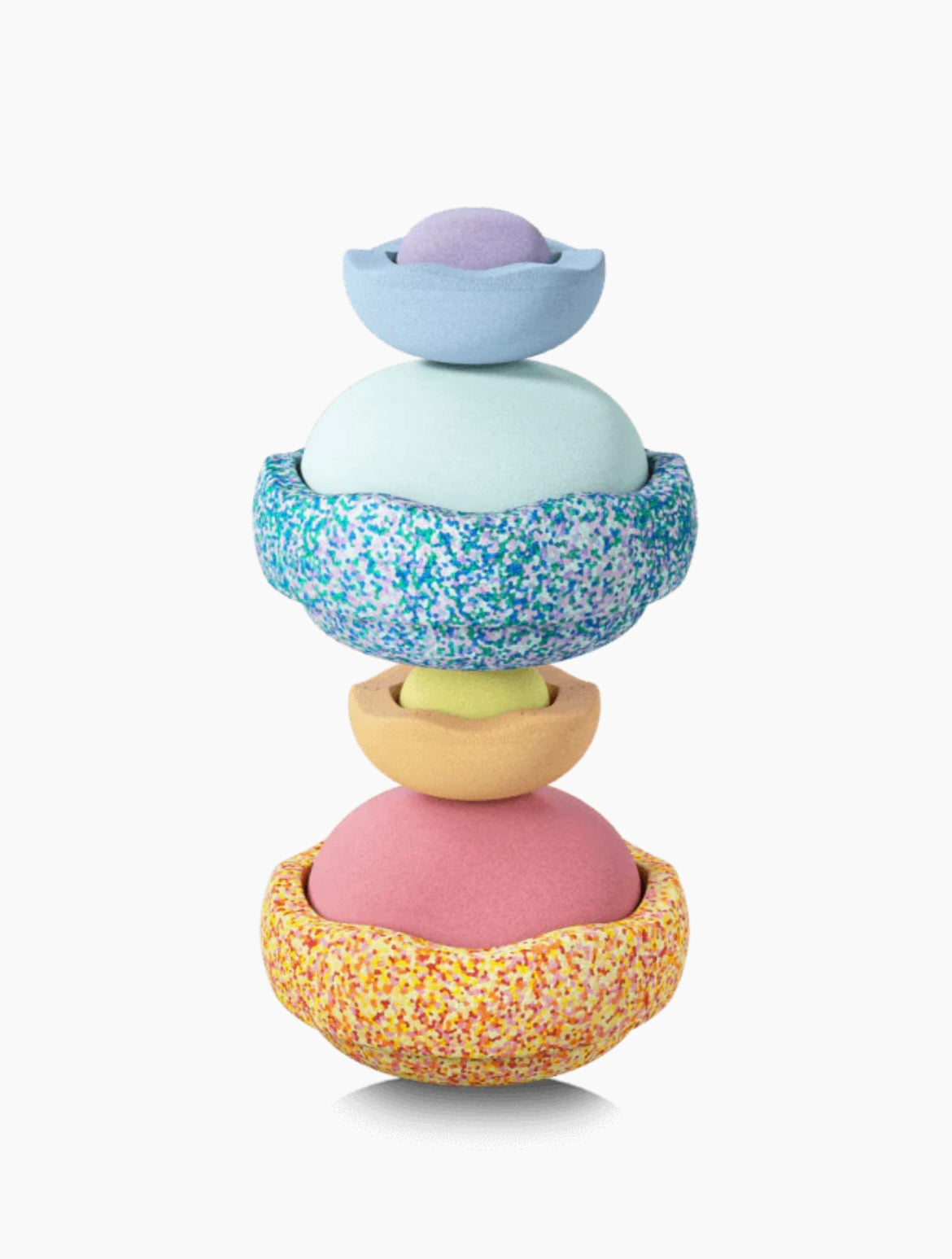 Stapelstein Inside 8er Set Rainbow Pastel