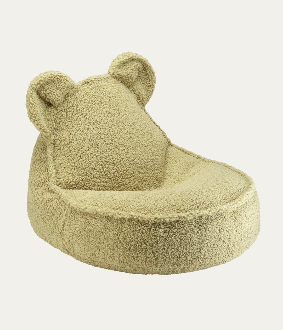 Wigiwama Sitzsack Bär Teddy in Matcha