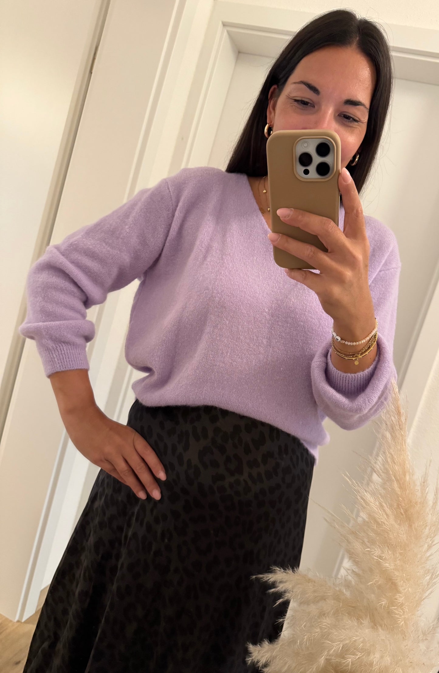 Pulli in Flieder