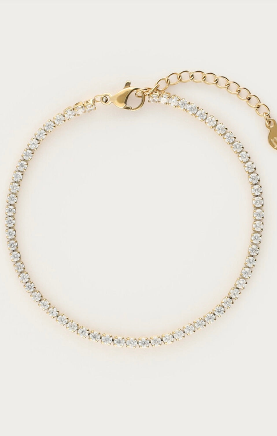 My Jewellery Armband mit Strasssteinen gold
