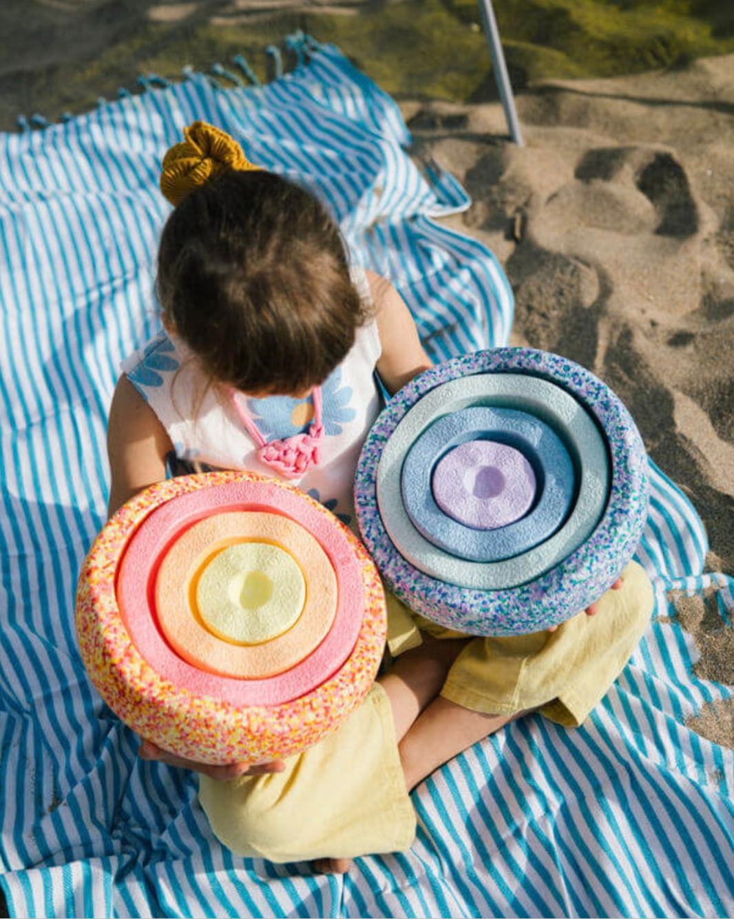 Stapelstein Inside 8er Set Rainbow Pastel