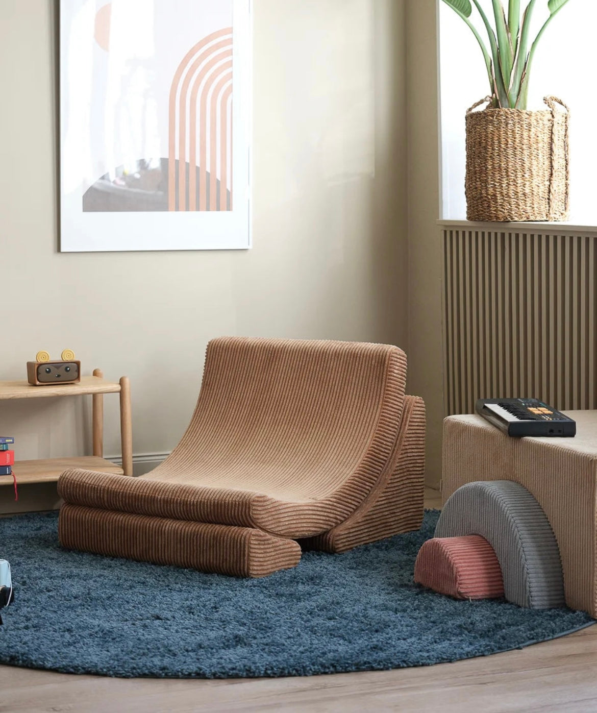 Wigiwama Moon Chair Cord Toffee