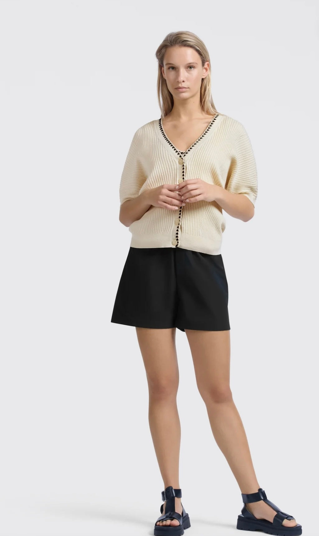 YAYA Short mit elastischem Bund