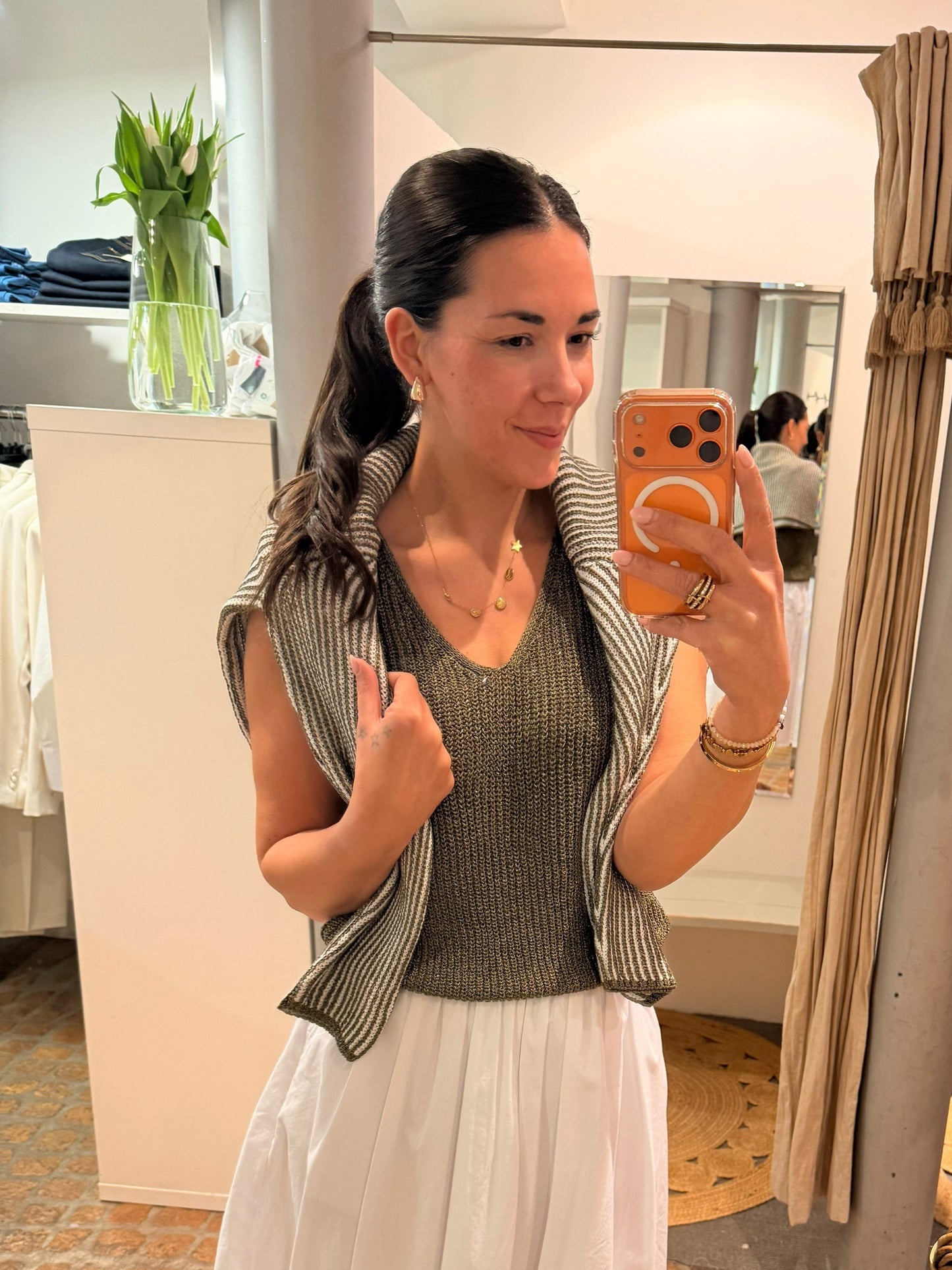 OUI STRICKTOP KHAKI