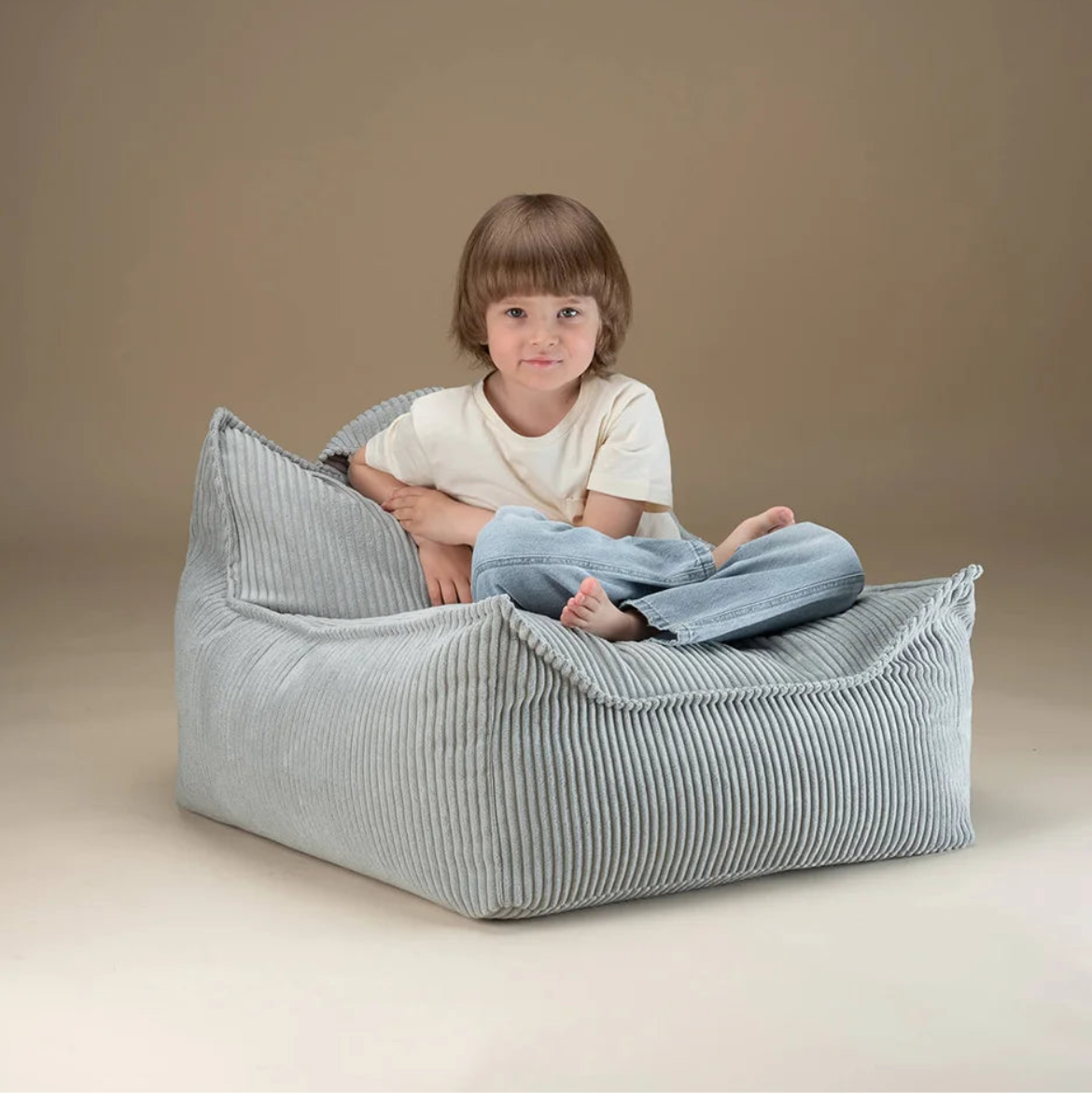 Wigiwama Sitzsack Sessel Cord Peppermint