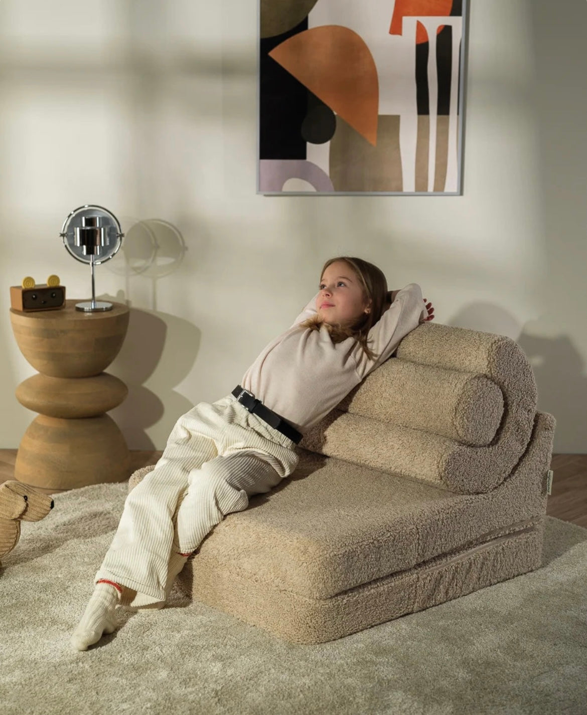 Flipster Modul Sessel Teddy Biscuit