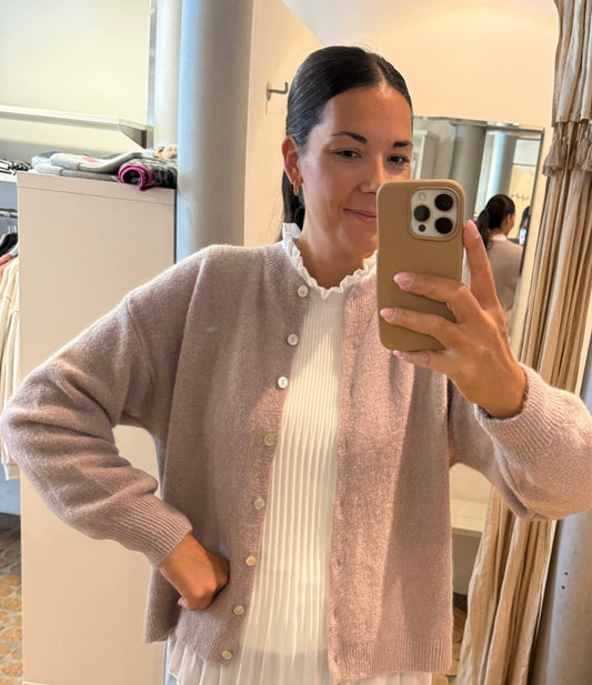 Cardigan in Beige