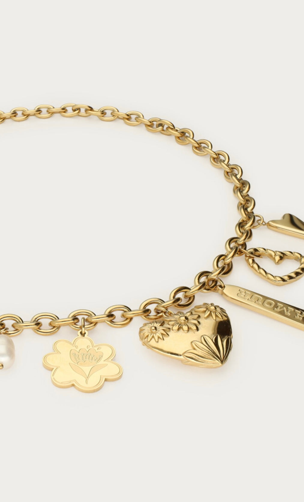 My Jewellery Botanical Kette mit Anhänger "Art of Summer" gold