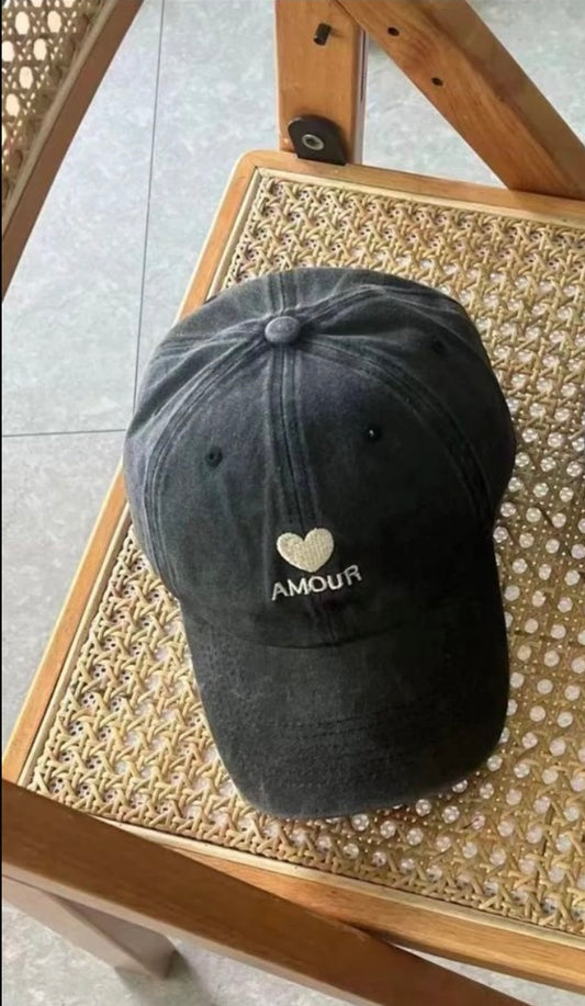 Cap Amour black