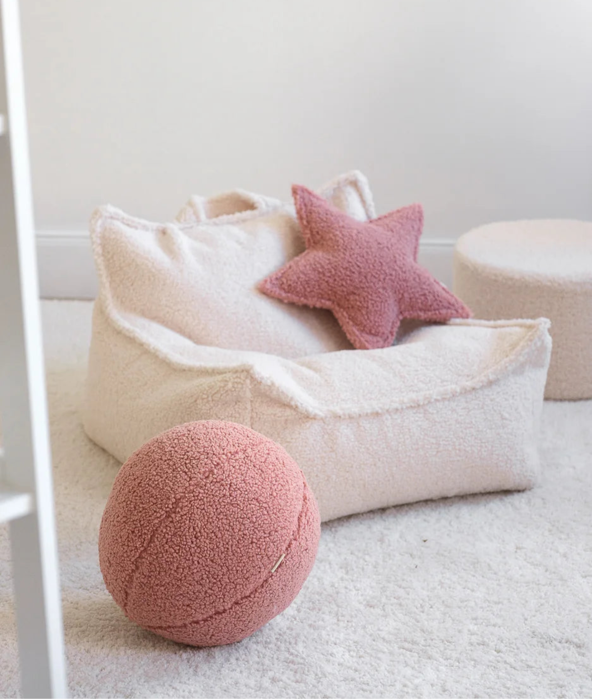 Wigiwama Stern Kissen Teddy Guave Altrosa