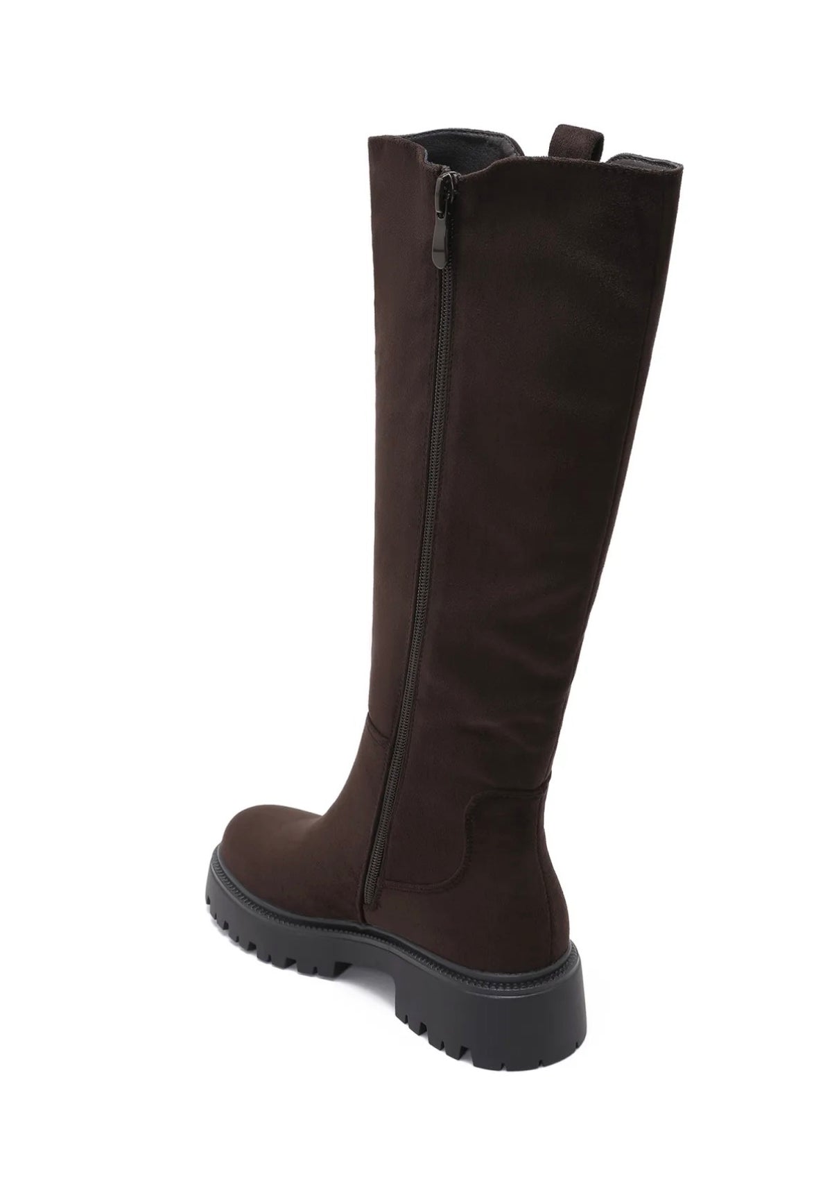 STIEFEL WILDLEDER BRAUN