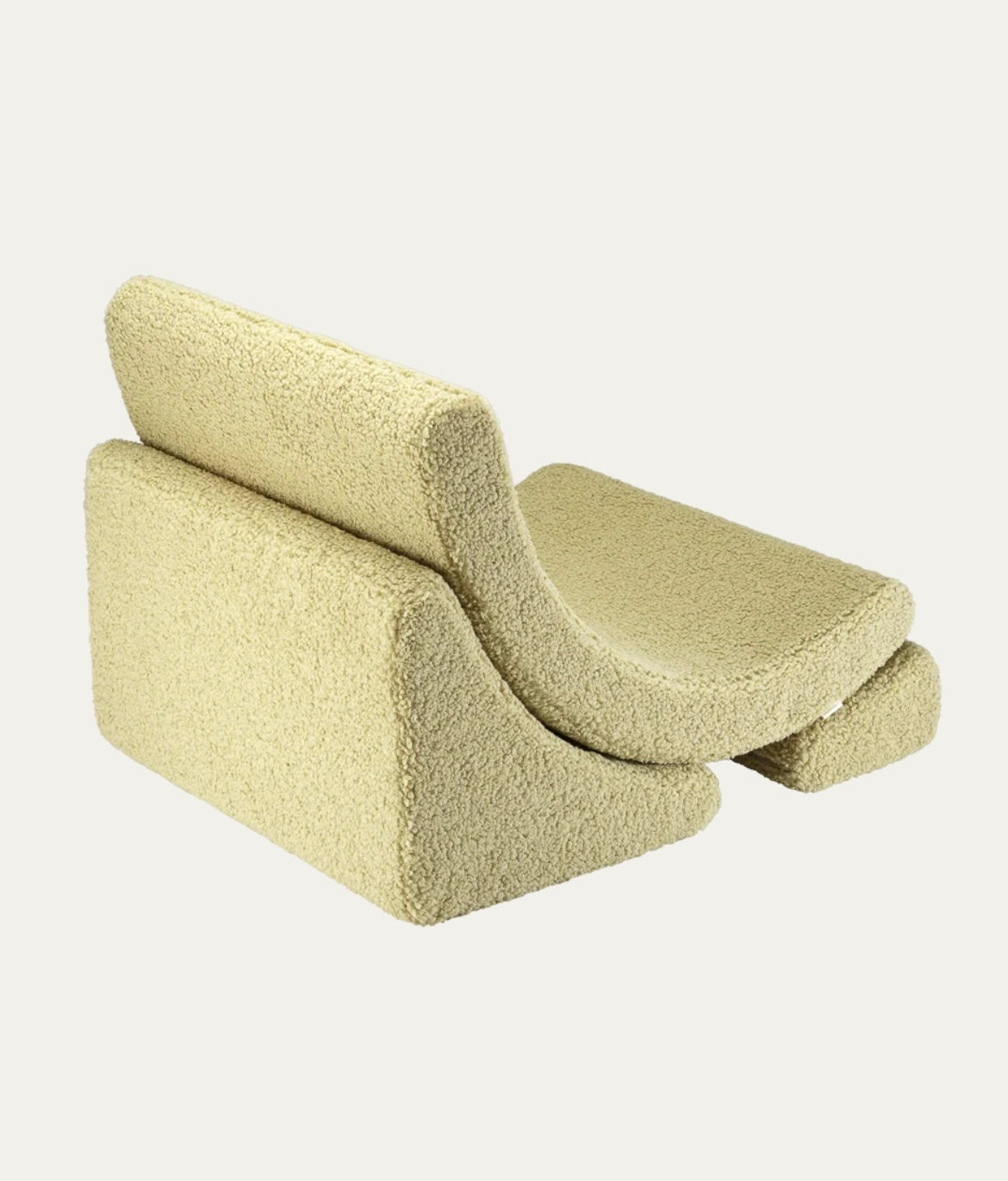 Wigiwama Moon Chair Teddy Matcha