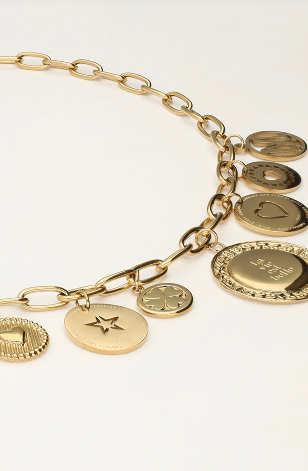 My Jewellery Starry Kette mit Münzen gold