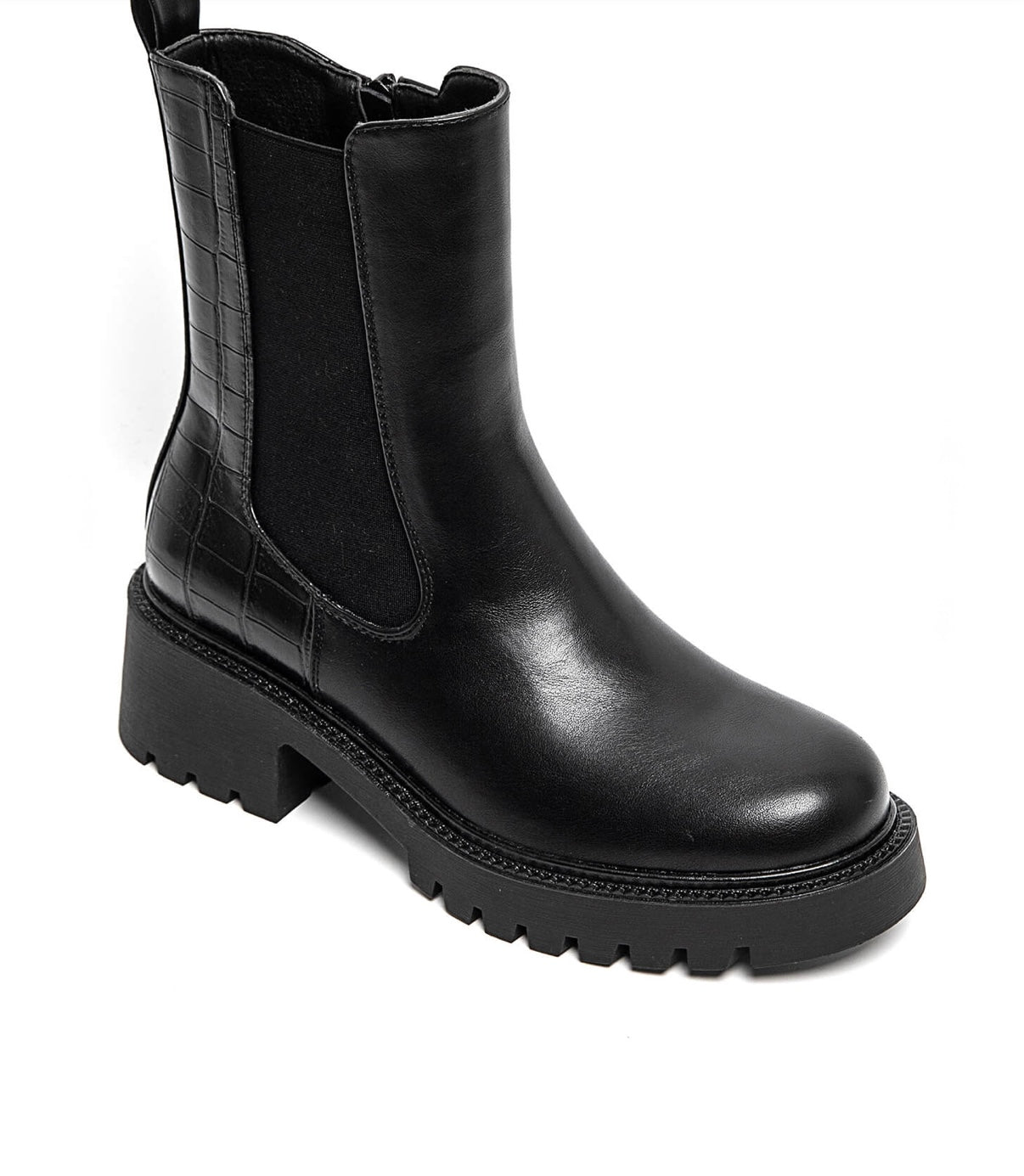 Stiefelette all black