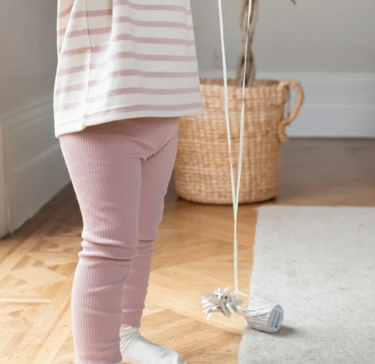 Little Prince & Sister Leggings in dusty pink