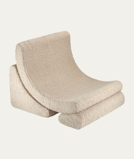 Wigiwama Moon Chair Teddy Biscuit